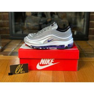 Size 6y/7.5 W Nike Air Max 97 “Purple Bullet” Athletic Sneakers 921522-027